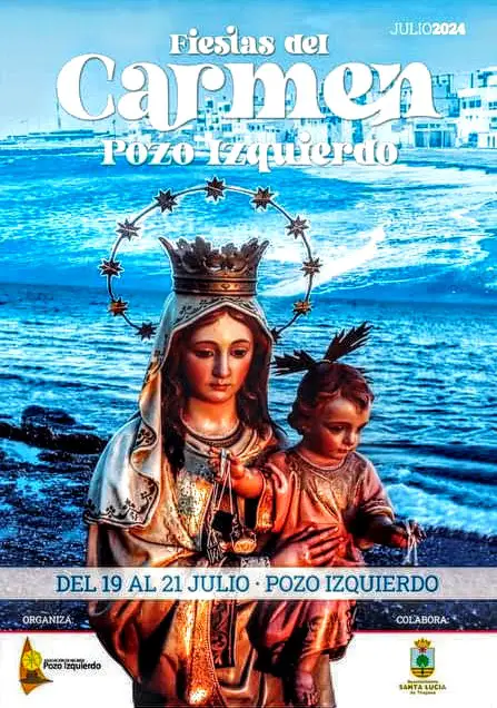 Fiestas del Carmen en Pozo Izquierdo 2024. Este evento se llevará a cabo del 19 al 21 de julio y ofrece una variedad de actividades