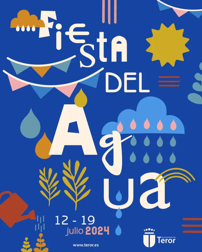 Cartel y Programación. La Fiesta del Agua en Teror es una de las celebraciones más emblemáticas del municipio, Se llevarán a cabo del 12 al 14 de julio