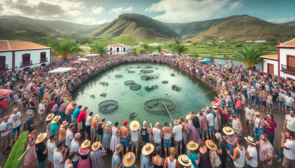 Fiesta del Charco en La Aldea 2024. Este evento se celebra del 9 al 11 de septiembre de 2024