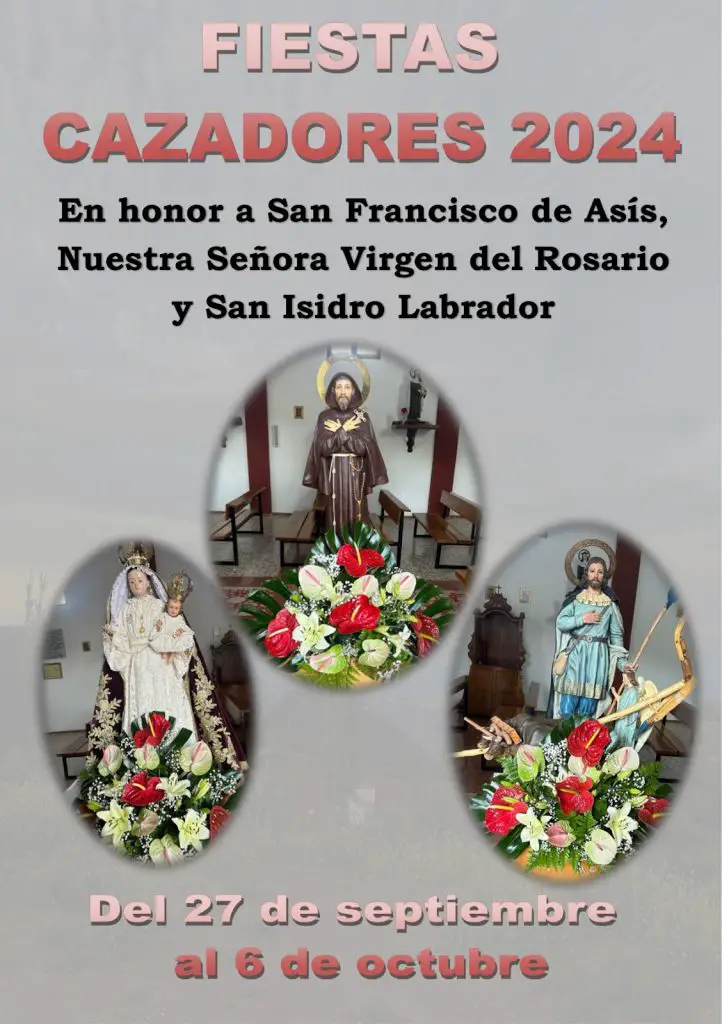 El programa de las Fiestas de Cazadores 2024, en Telde, se celebra en honor a San Francisco de Asís, Nuestra Señora Virgen del Rosario y San Isidro Labrador